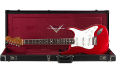 Fender Custom Shop Limited Edition Roasted '65 Strat DLX Closet Classic Aged Candy Apple Red