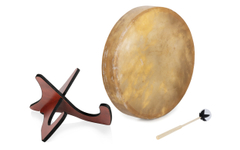 Classic Cantabile TSD-18 Traditionele Sjamanentrommel met Paardenhuid 18" Set met Standaard