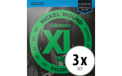 D'Addario EXL220-5 Super Light 3x Set