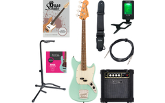 Set Starter Squier Classic Vibe '60s Mustang Bass Surf Green