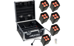 Algam Lighting EVENTPAR412 HEX IP Juego de Gira LED Recargable