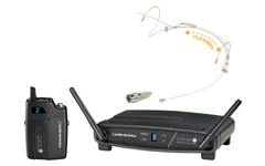 Audio-Technica ATW-1101 Compleet Set incl. Headset Beige & Draadloze Adapter