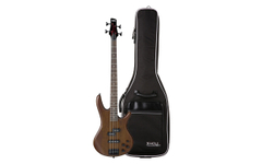 Ibanez GSR200B-WNF Walnut Flat Gigbag Set