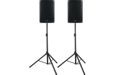 Pronomic C-215 MP 15\" Ensemble D'enceintes Passives Avec Trépieds