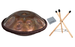 Sela 311 Majesty Handpan D Kurd 13 (9+4) Stainless Steel Set