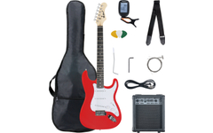 McGrey Rockit E-Gitarre ST-Komplettset Fiesta Red