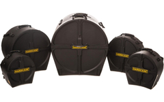 Hardcase HROCKFUS-3 Drumset Case Kofferset 22\", 10\", 12\", 16\" & 14\"