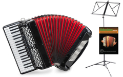 Classic Cantabile Fisarmonica 96 Bassi "Secondo V" Set Nera