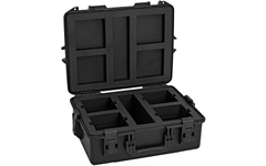 Roadinger Mallette En Plastique Pour 4x AKKU UP-4 QCL Spot