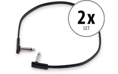 RockBoard Flat Patch Cable 45 cm Set de 2