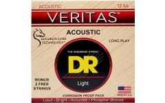 DR Strings Veritas Acoustic VTA-12 Light 12-54