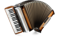 Alpenklang Pro Accordeon IV 96 CM Olijf
