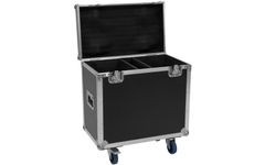Roadinger Flightcase 2x IP TMH-H420 Met Wielen