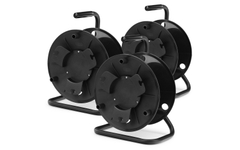 Pronomic KT-100 Kabelhaspel leeg 3-delige set