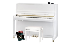 Kawai ATX4 Anytime K-300 WH/P Pianoforte Bianco Lucido Set