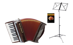 Alpenklang Pro Accordeon II 48 M Set Palissander