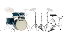 Tama CL52KRS-PGHP Superstar Classic Drumkit Gloss Sapphire Lacebark Pine + XDrum Hardware Satz