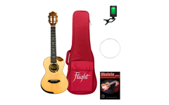 Flight Victoria Concert EQ Ukulele SET