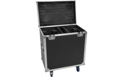 Roadinger Flightcase 2x TMH-S400 Met Wielen