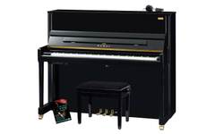 Set Pianoforte Kawai Aures 2 K-300 E/P Nero Lucido