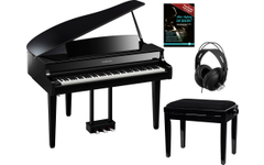 Yamaha Clavinova CLP-865GP Digitalflügel Schwarz Set