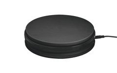 Europalms Plateau Rotatif 45 cm Jusqu'à 40 kg Noir