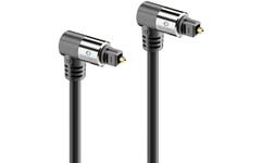 Sonero Câble Toslink Optique 2x Fiches 90° 1,50 m