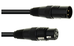 Eurolite DMX Kabel XLR 3pol 5m Schwarz
