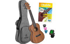 Cascha 2036 Conjunto De Ukelele De Concierto Caoba