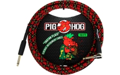 Câble Instrument Pig Hog "Tartan Plaid" 3m Coudé