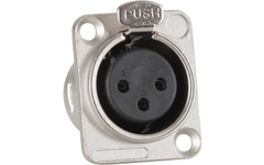 Pronomic XFD XLR Connecteur Femelle à Monter