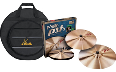 Set de Cymbales Universel Paiste PST 7 (14/16/20) Medium avec Sac de Cymbales