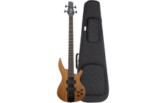 Rocktile Pro LB104-N LowBone E-Bass Natural Gigbag Set