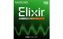 Elixir 15430 Cuerda Individual De Acero Niquelado .130
