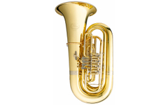 B&S GR51 4/4 Bb Tuba Messing helder gelakt