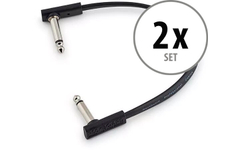 RockBoard Flat Patch Cable 20 cm Set de 2