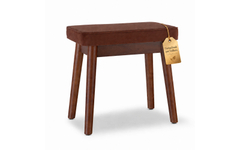 Classic Cantabile Design-Pianobank Velours Nuss