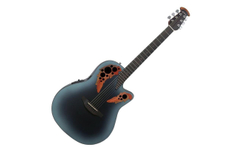 Ovation Celebrity Elite CE44 Mid Cutaway Reverse Blue Burst