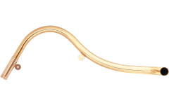 Lechgold FT-26/5 Tubo De Boquilla De Latón Dorado