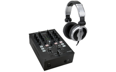 Omnitronic PM-202FX Set Mixer DJ 2 Canali con Effetti