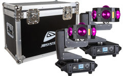 JB-Systems UFO X4 Moving Head Case Set