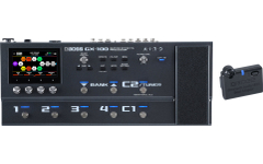 Boss GX-100 Gitarren-Effektprozessor Bluetooth Adapter Set