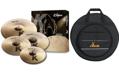 Zildjian KS5791 K Sweet Cymbal Pack Set con Borsa per Piatti