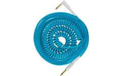 Pig Hog "Half Coil" Câble Instrument 9m Daphne Blue