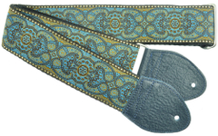 Correa De Guitarra Souldier Arabesque Turquoise