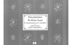 Classic Cantabile Pivella Set Flûte à bec Soprano bleue, doigté baroque  avec set