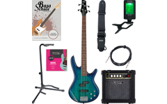 Ibanez GIO SR GSR200-BMT Blue Moon Burst Pack De Démarrage
