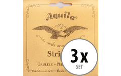 Set Da 3 Corde Aquila 7U New Nylgut Per Ukulele Concerto