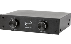 Dynavox AMP-S Pro Verstärker/Boxen-Umschalter schwarz  - Retoure (Zustand: sehr gut)