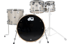 DW Collector's Series SSC Drumkit in Broken Glass Finish mit Chrom Hardware - Retoure (Zustand: sehr gut)